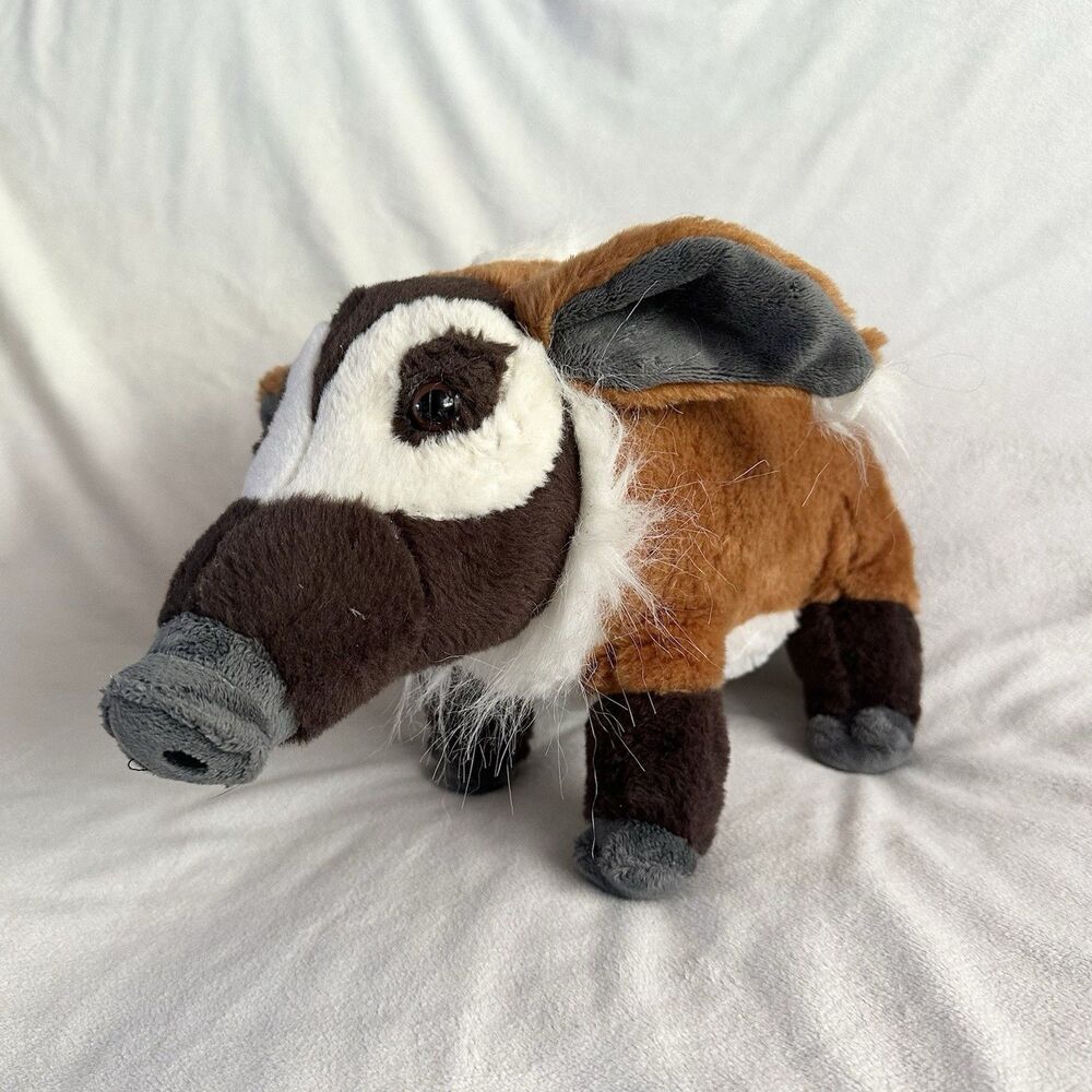 Wild Republic Cuddlekins Red River Hog Boar Pig 12” Stuffed Animal Plush Figure